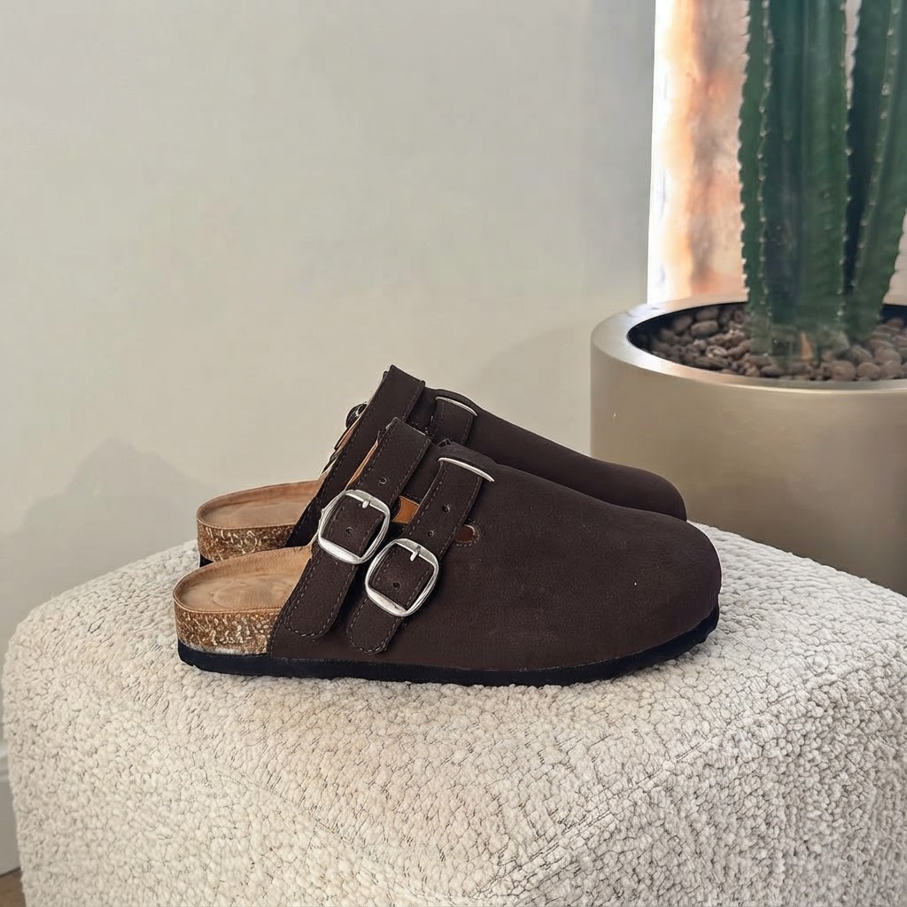 اسلیپر بندی طرح برکین (Birkenstock) –  استایل مینیمال (رنگ‌بندی متنوع)